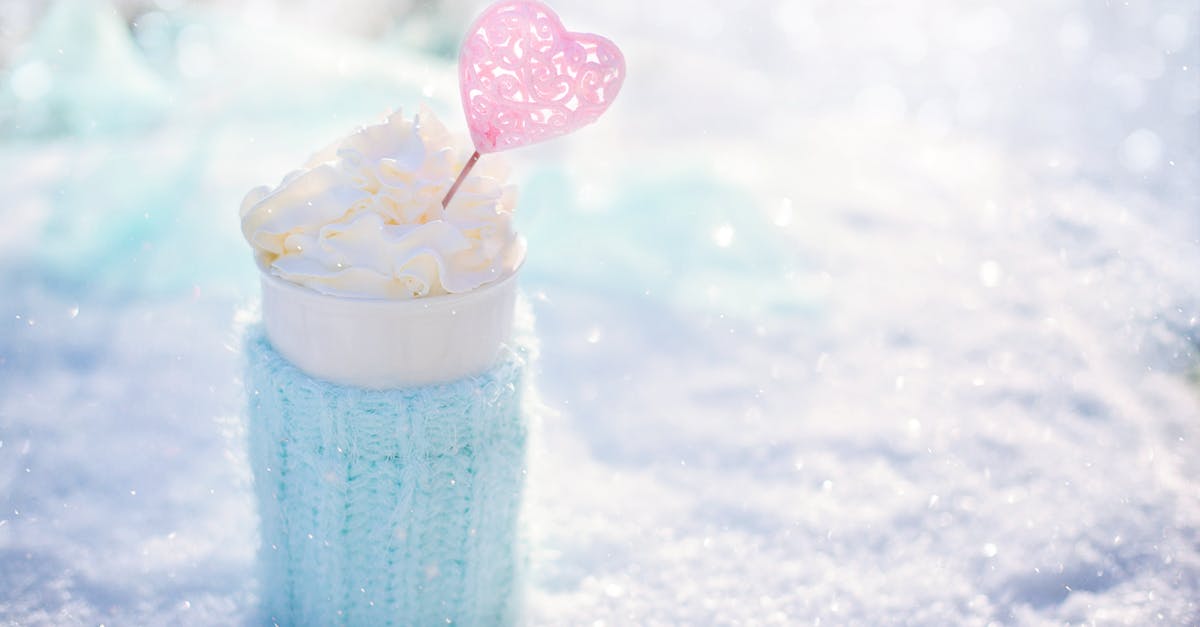 Pasteurizing frozen milk - Close Up of Frappe Drink