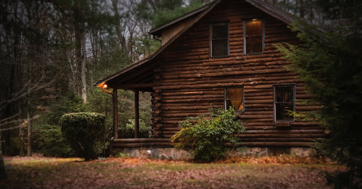 Peanut butter logs - Brown Cabin in the Woods on Daytime