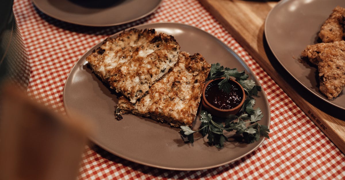 Pie Crust Partially Cooked - Tasty pie served on plate with sauce in restaurant