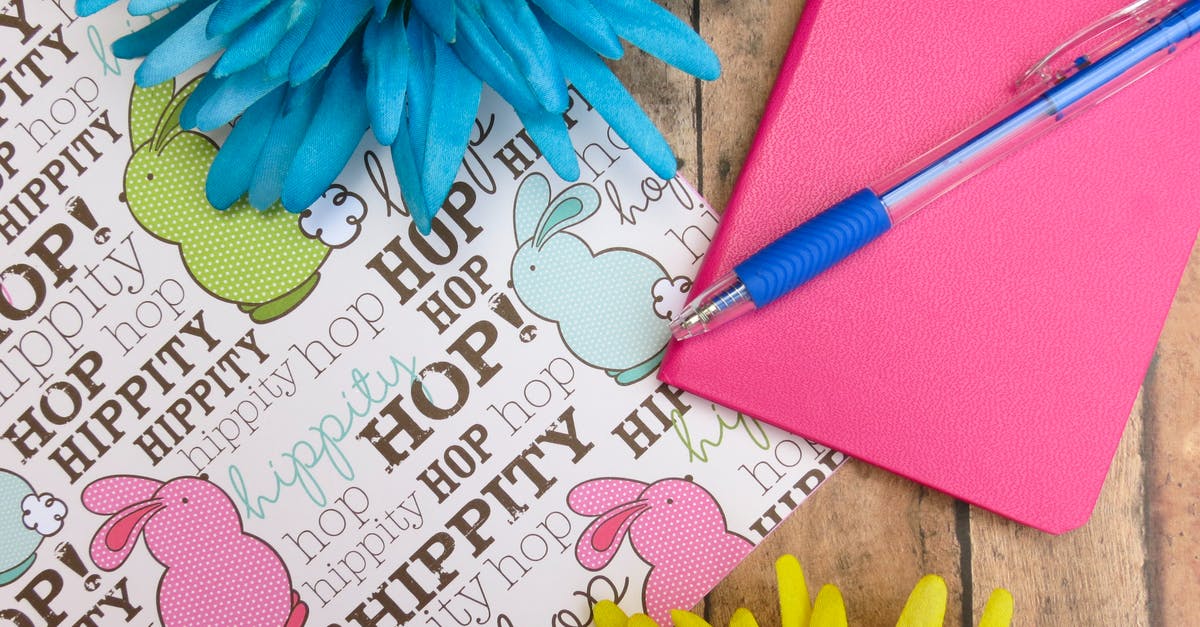 Pink Rabbit Blancmange origin? - Pink Hardbound Notebook and Blue Ballpoint Pen