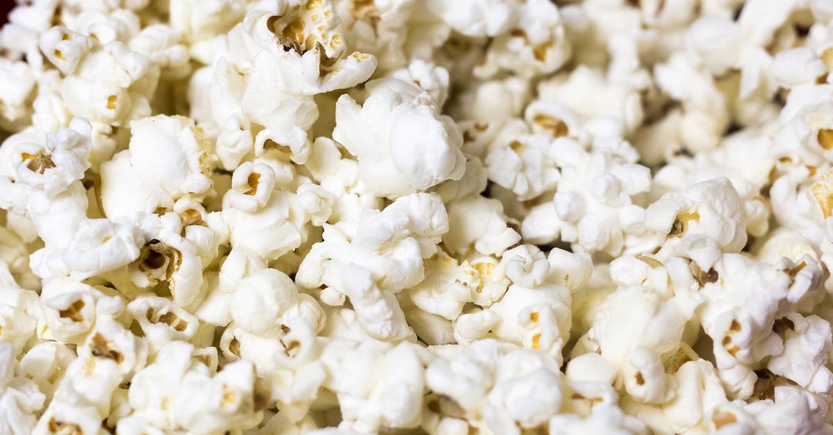 Popcorn with truffle oil/salt [closed] - Close-up Photo of Popcorn