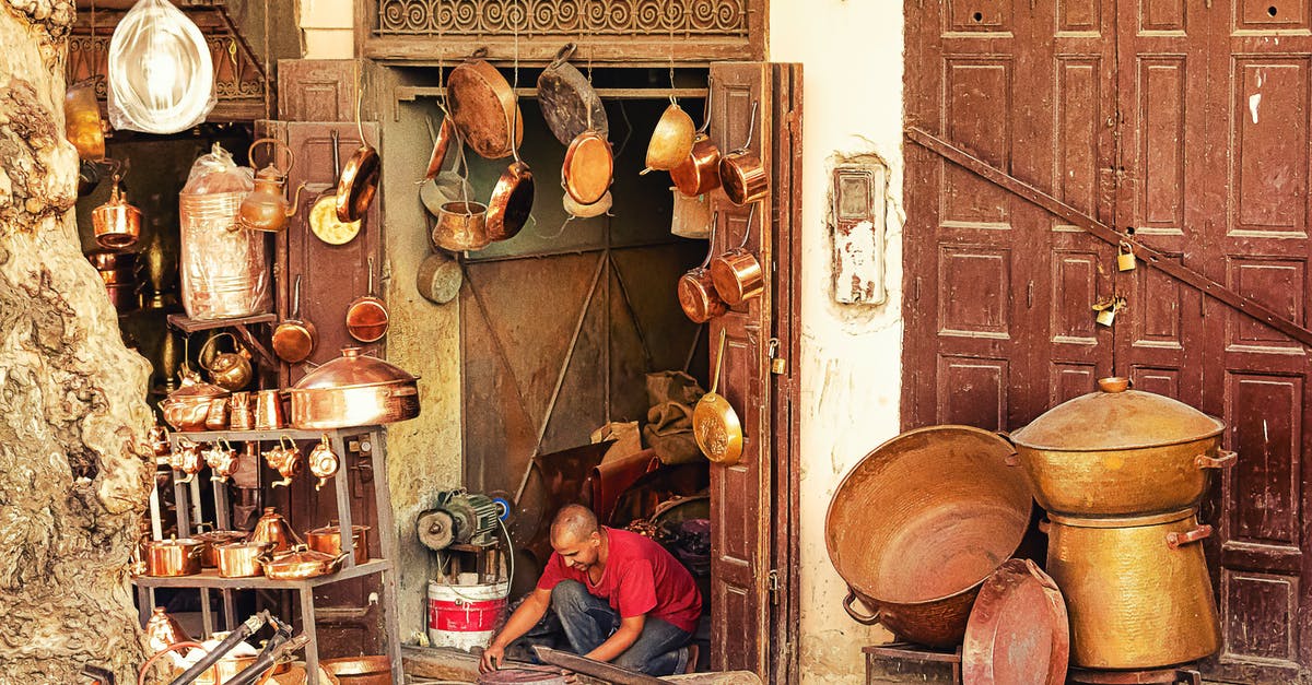 Pots and Pans in the dishwasher - A Coppersmith at Work