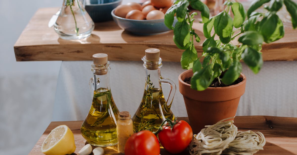 Premix dry herbs for easy oil pasta - Ingredients at Table