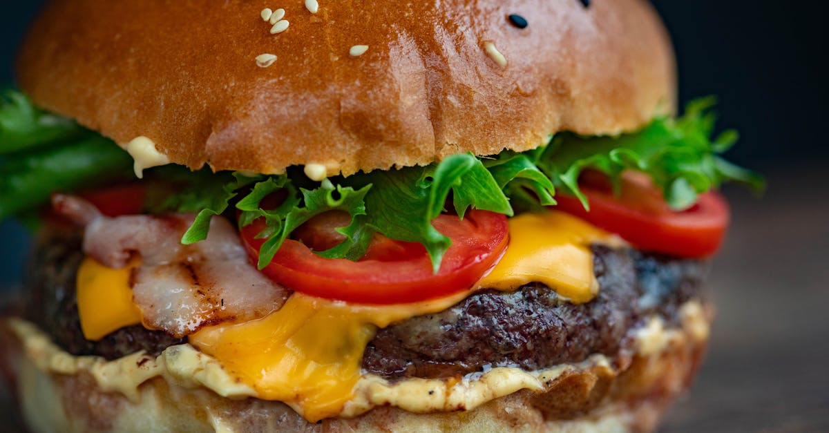 Preserving cheese sandwich - Ham Burger With Vegetables