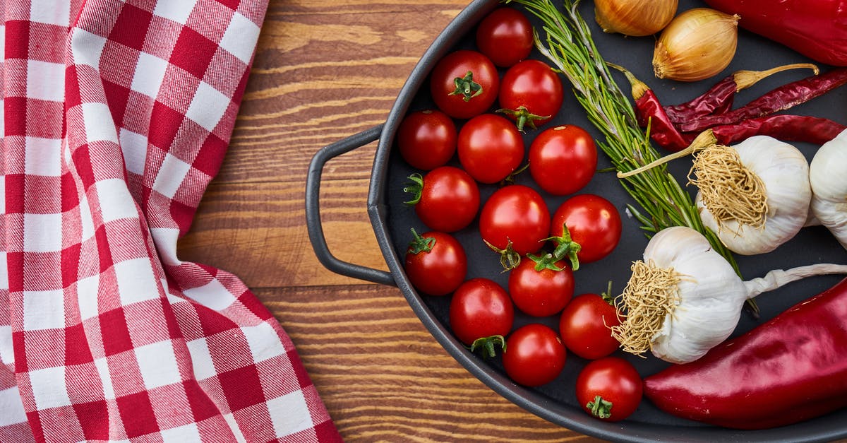 Preserving Onions - Assorted Spices on Black Cooking Pan