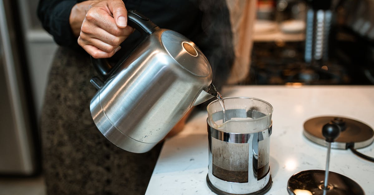 pre-soaking tea in cold water prior to brewing - A Person Brewing Tea