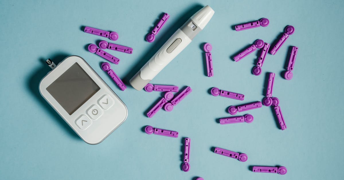 Problem with crepe batter collecting on spreader - Composition of tools for blood sugar measurements