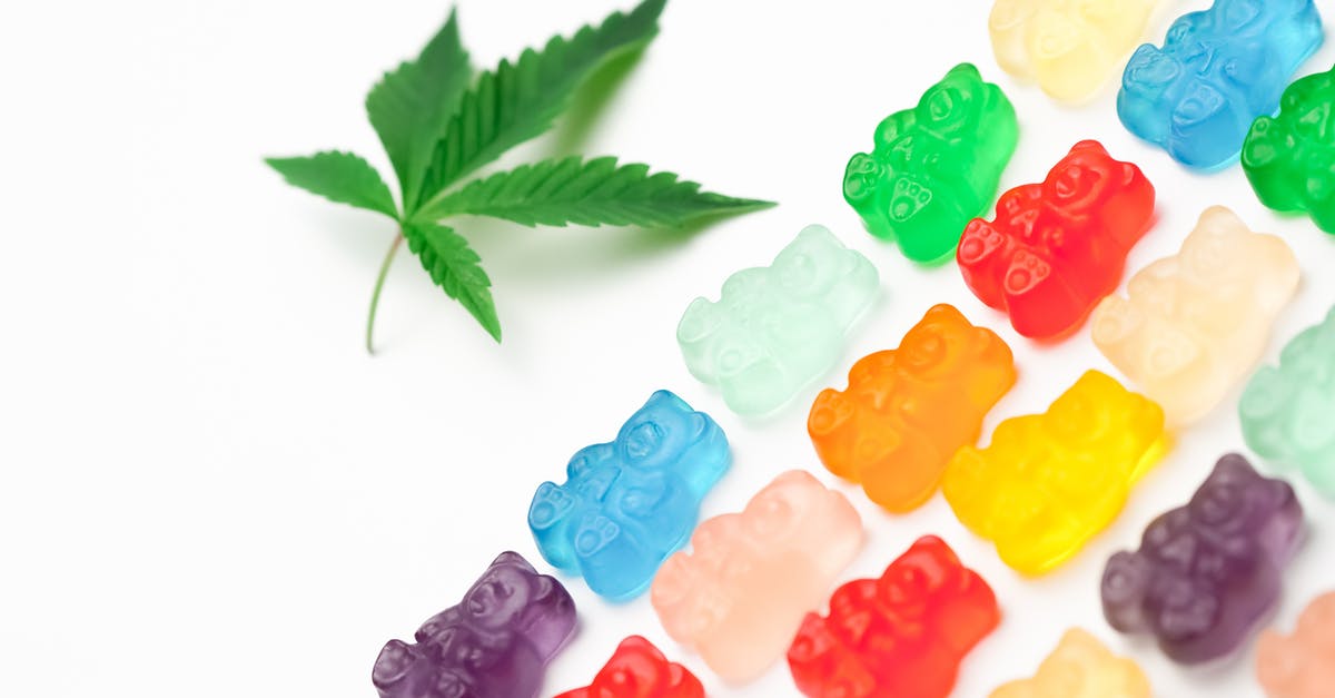 Problem with gummy-bears being too much like jelly - Photo Assorted Colored Gummy Bears on White Background