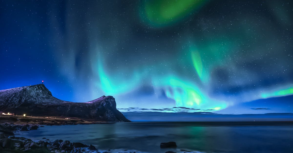 Quantity for over night oats - Green Aurora Lights over Rocky Shore during Night Time