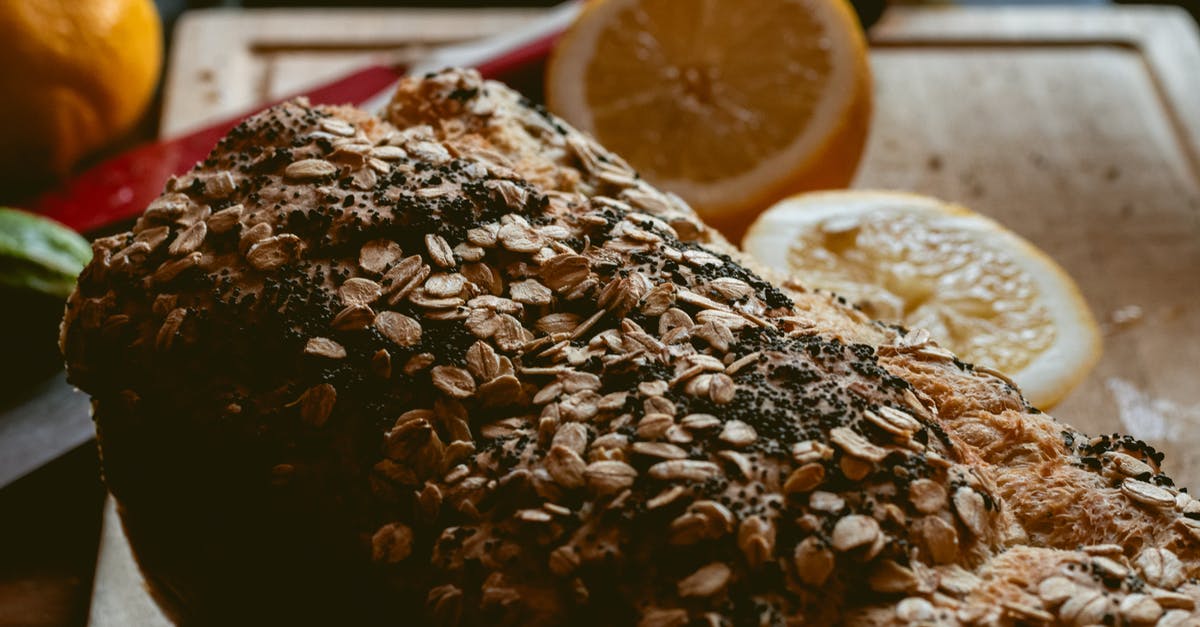 Quick-cooking vs. regular oats for bread - Close-up Photo of an Oat Bread