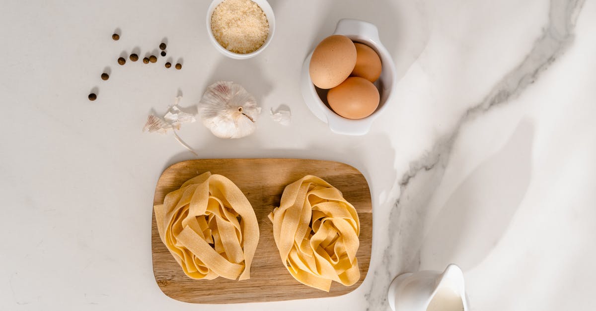 Raw milk curdling in microwave - Flatlay Photo of Ingredients on Marble Surface