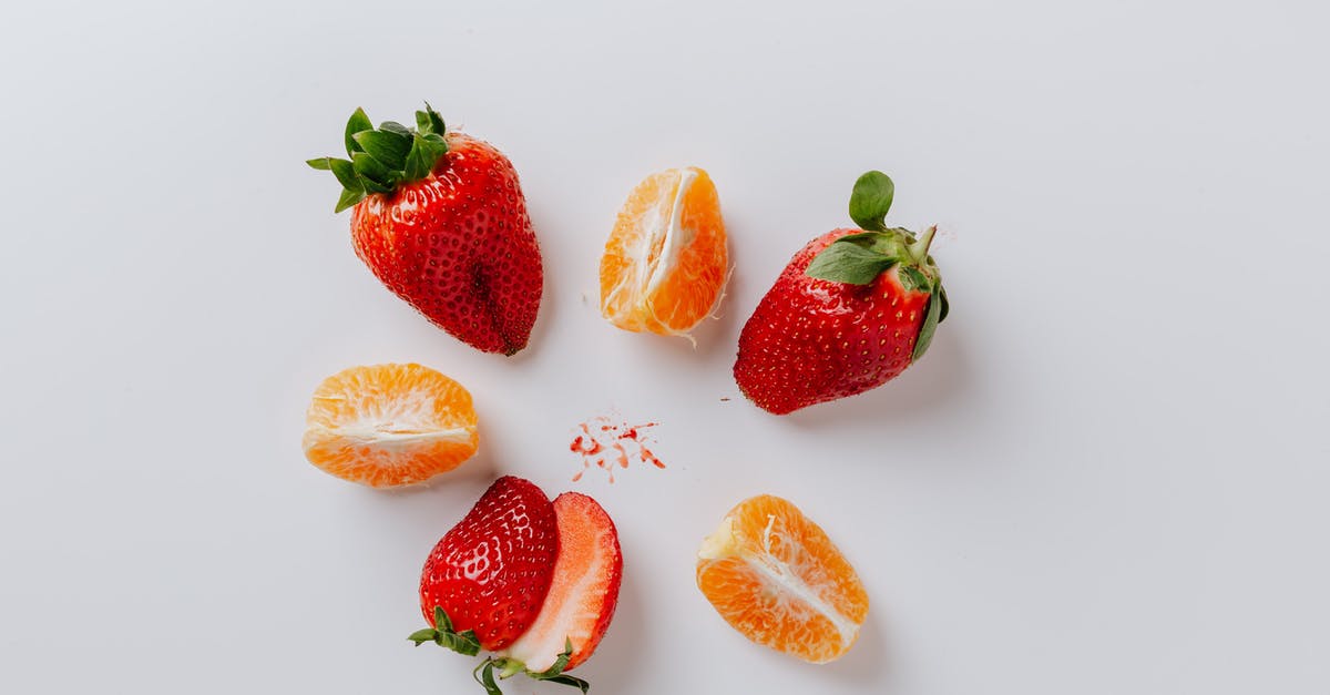 Recommendations: Food with Minimal Stovetop Time, No Oven Available [closed] - Strawberries And Orange Slices