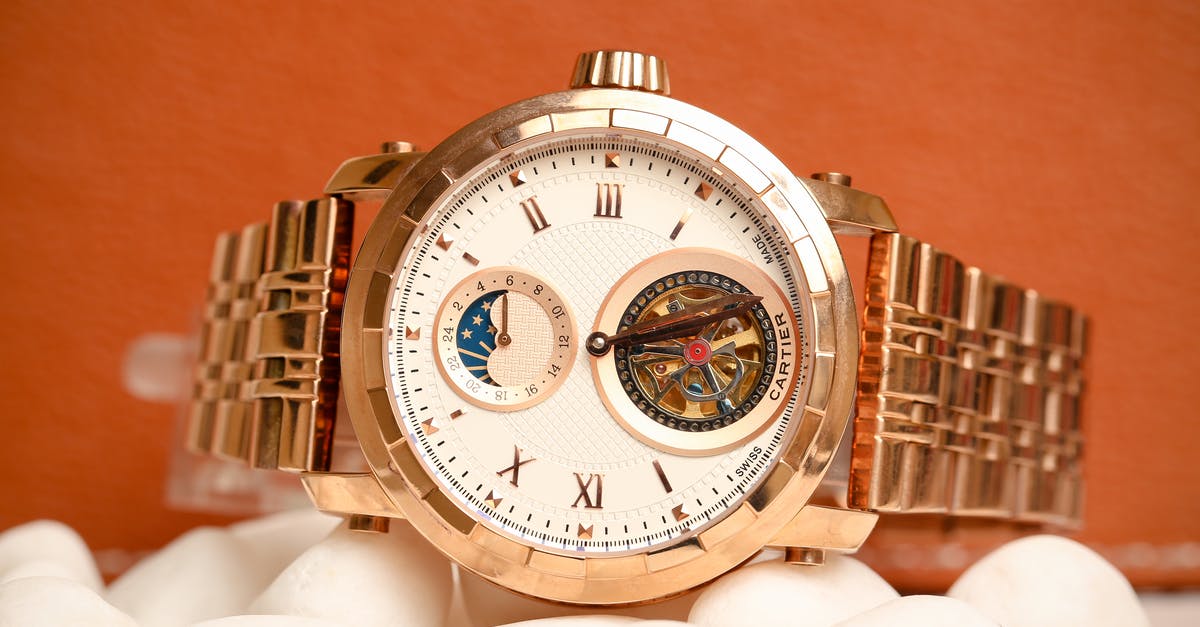 Red Copper Cookware - Cartier Brand Watch with Astrological Symbols and Copper Gold Bracelet