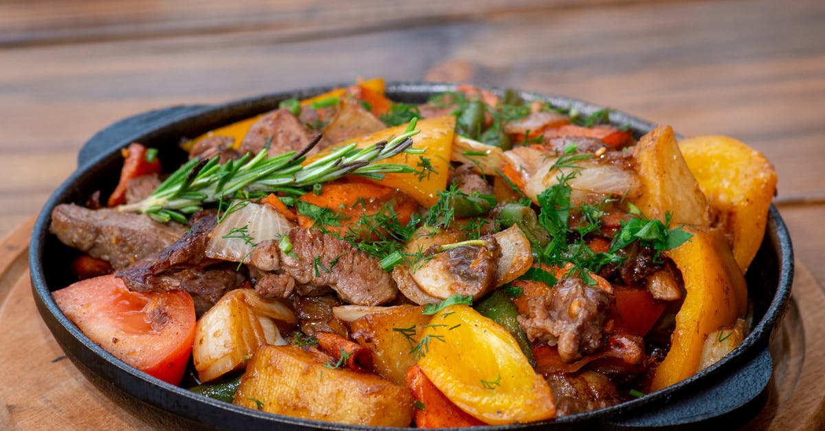 Refrigerating leftover cooked potato - Cooked Food on Black Bowl