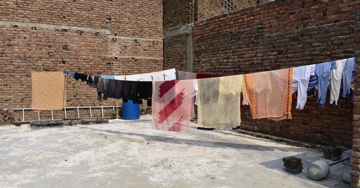 Reheating Falafel without drying them out - Clothes Hanging Near Brick Wall 