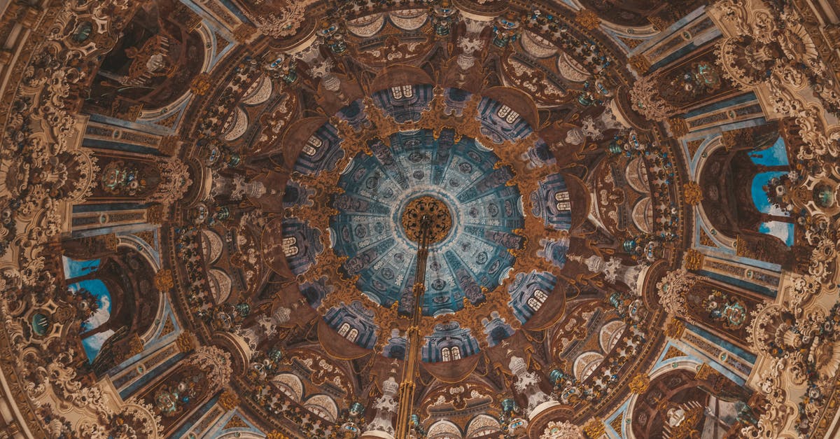 Reheating turkey - Low Angle Shot of the Dolmabahçe Palace Rotunda