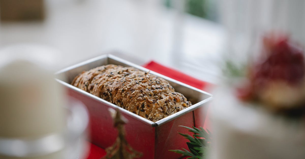 Removing sugar from baking recipes - Sweet tasty Christmas cake in baking dish