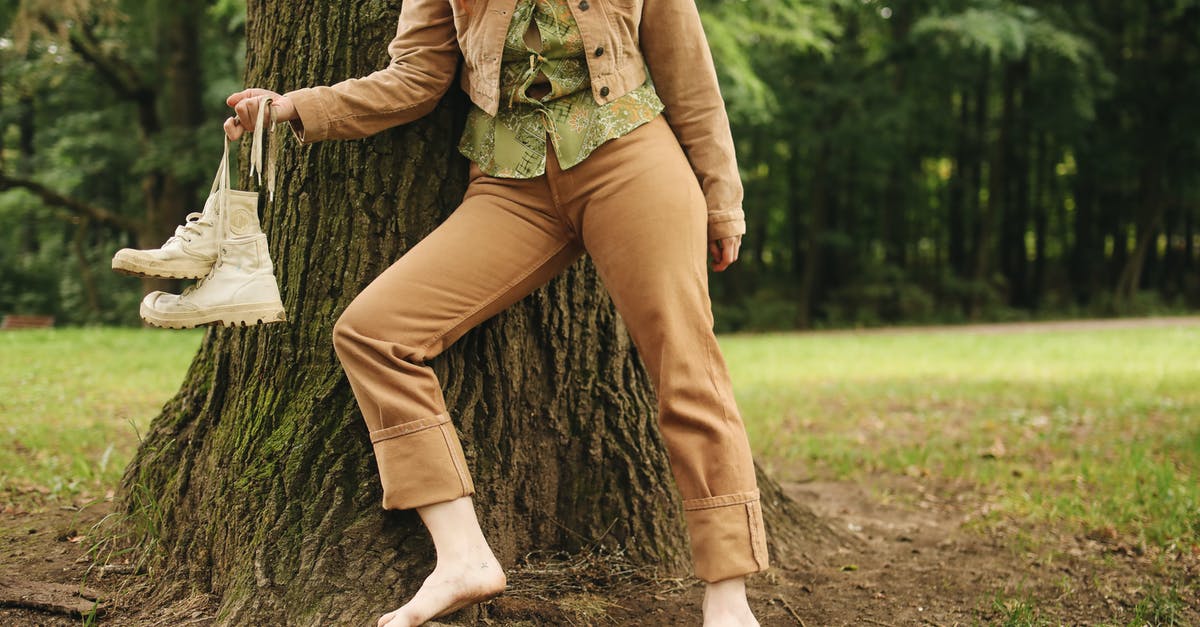 replace ground almonds with flour? - Woman in Green Jacket and Brown Pants Sitting on Tree Trunk