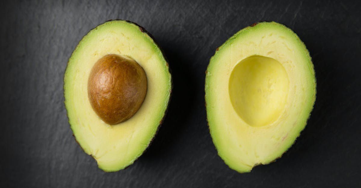 Rescuing a CUT but unripe avocado - Sliced Avocado Fruit