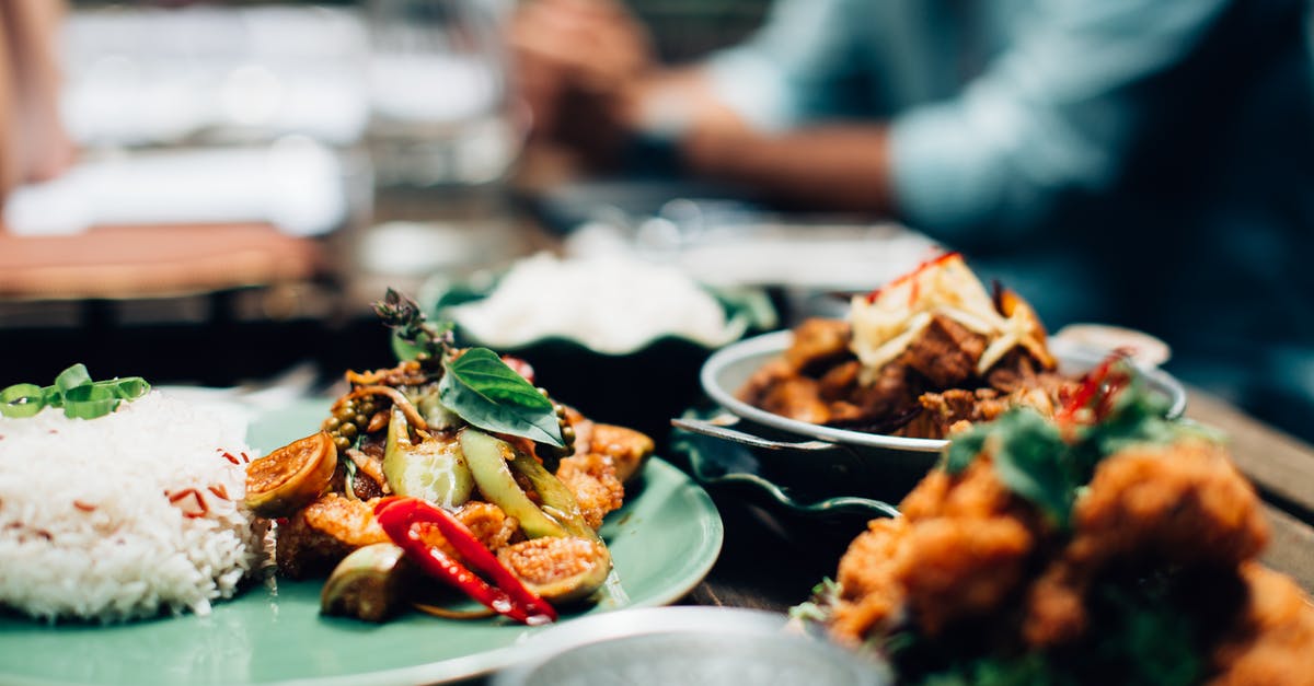 Re-use rice for multiple batches of horchata? - Cooked Food on White Ceramic Plate