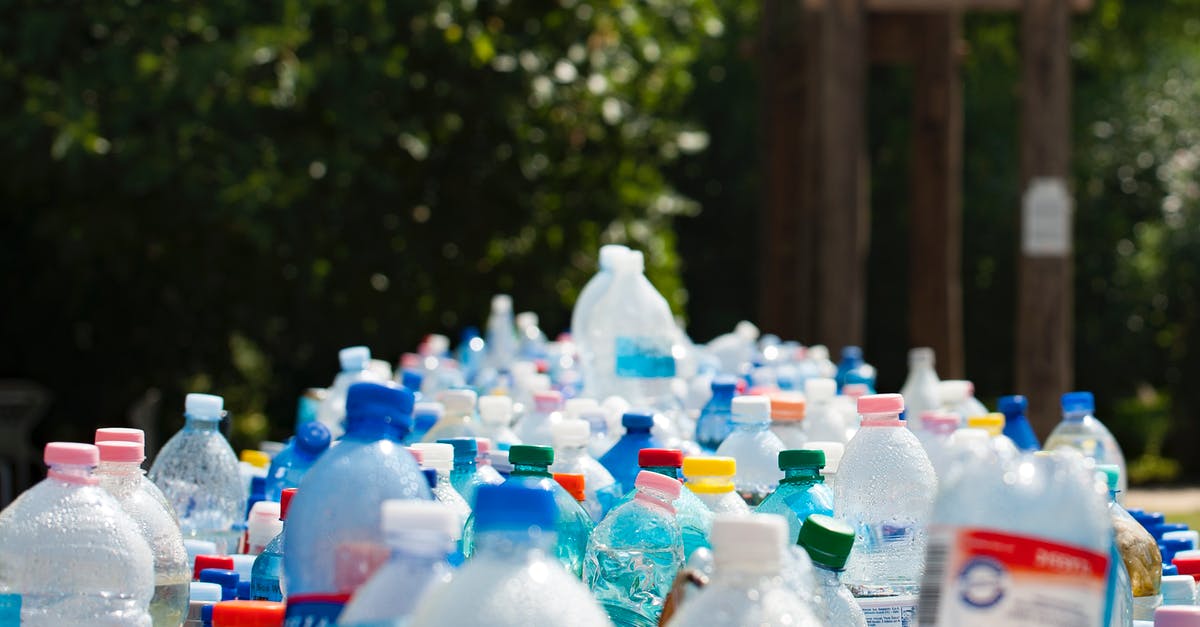 Reusing pickle brine - Assorted Plastic Bottles