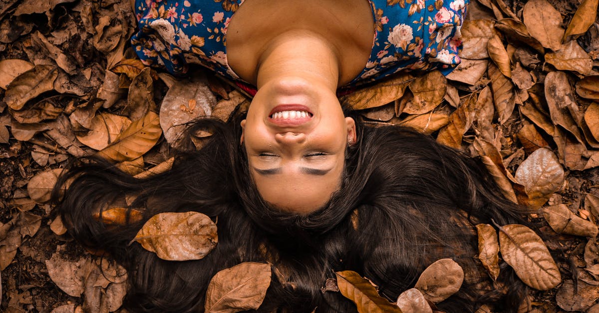 Rib Roast Rare standing up or lying down? - Woman Lying on Dried Leaves