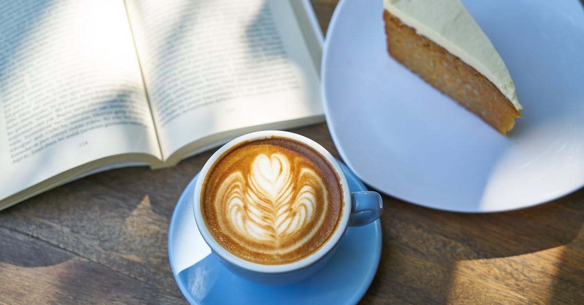 Rice paper cake toppers - Coffee Latte Beside Book and Cake