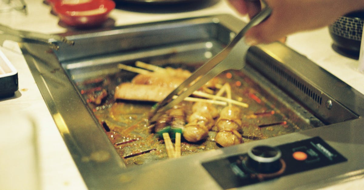 Rice pilaff preparation on bbq grill - Free stock photo of barbecue, barbecue grill, blur