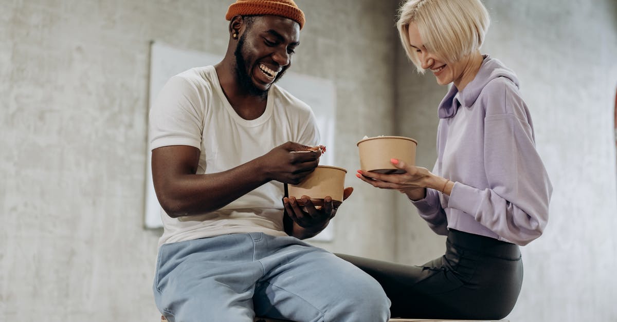 Rice vs pasta and potatoes - Man And Woman Eating Together