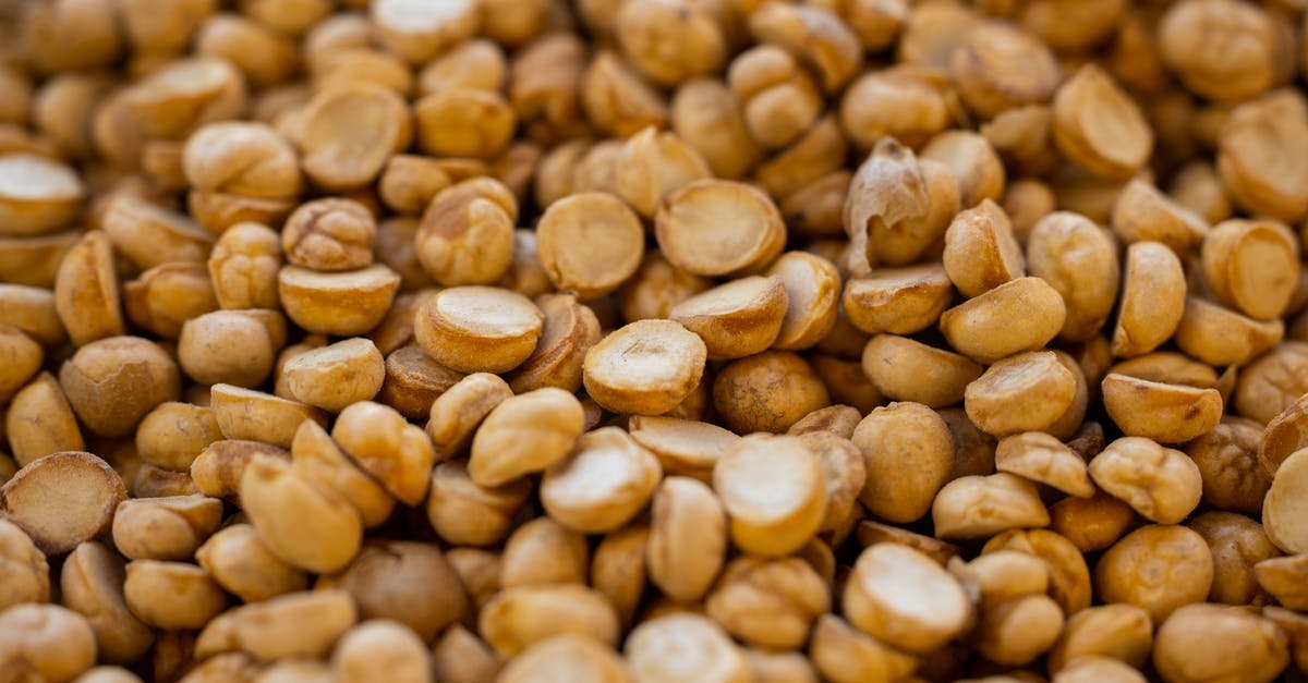 Roasted chickpeas for houmous? - Brown Nuts  in Close Up Photography