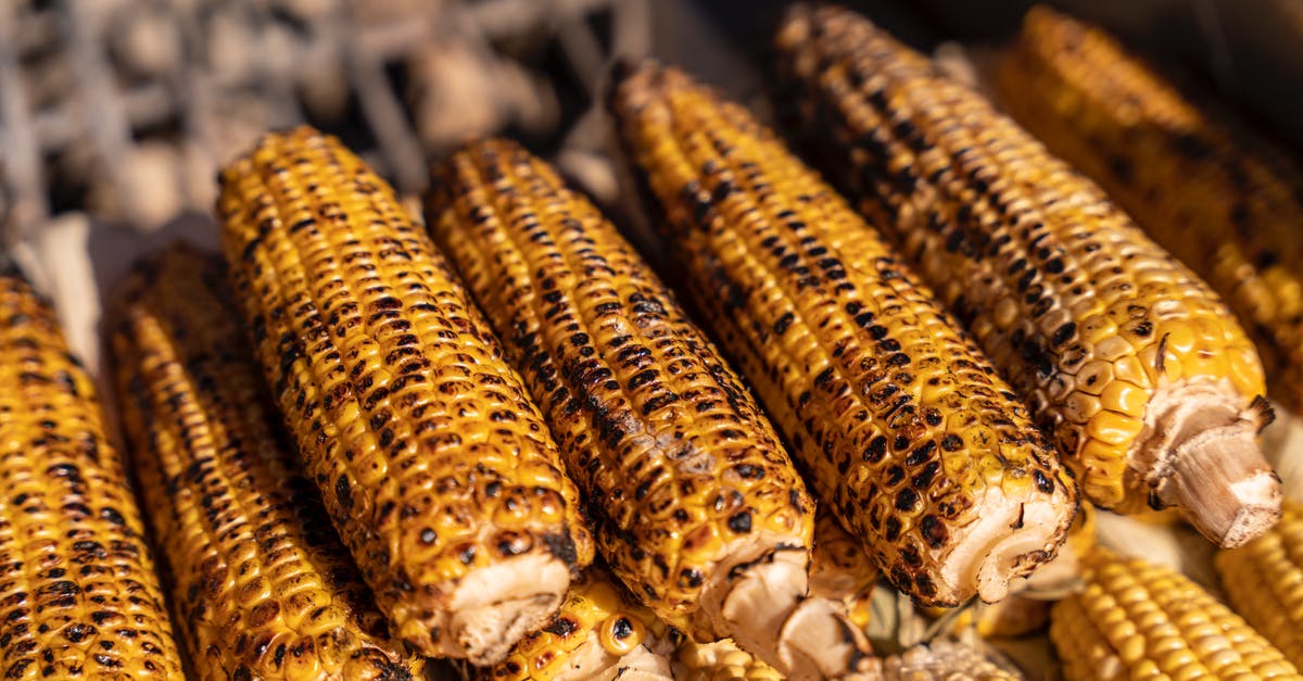 Roasting corn in the oven - Mısır