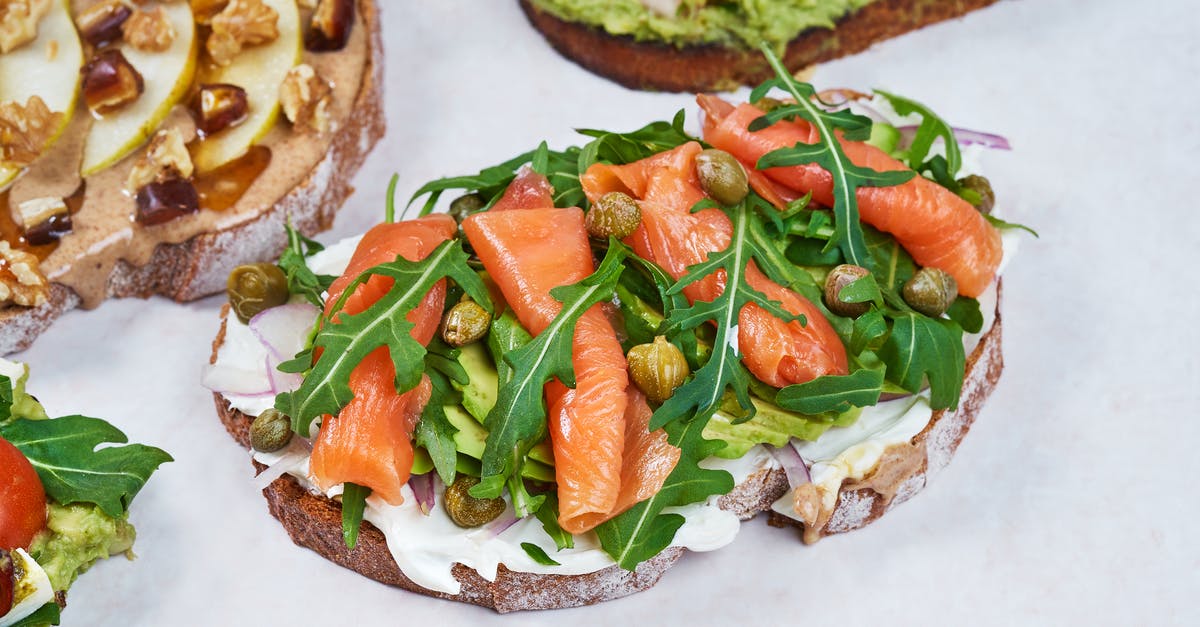 Salmon patties with cream cheese? - A Delicious Salmon Toast with Green Vegetables