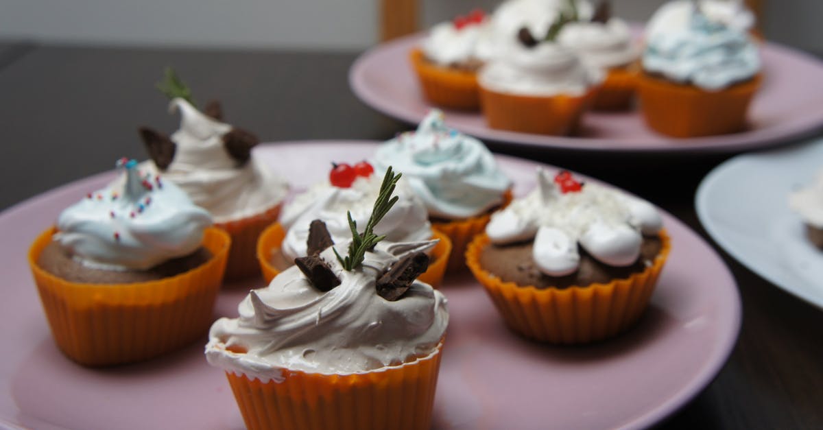 Savoury equivalent of choco-cornflake cakes - Plate of Cupcakes Selective Focus Photograph