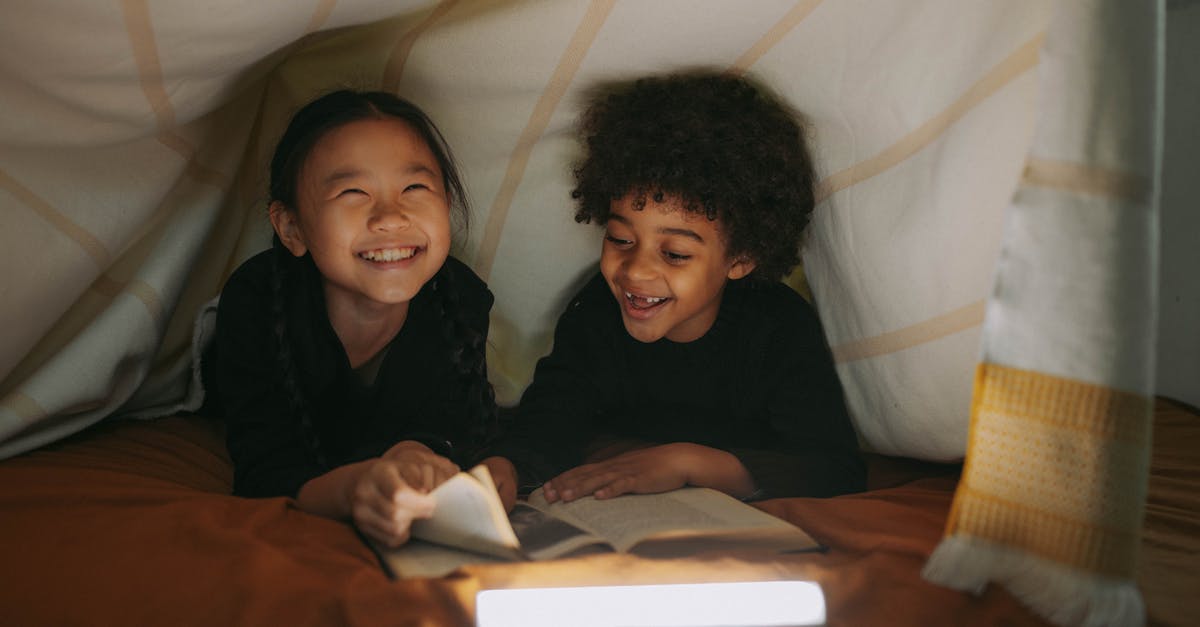 Separated, grainy ganache (Dark and Stormies from Grewelings's book) - Girl And Boy Having Fun While Reading A Book