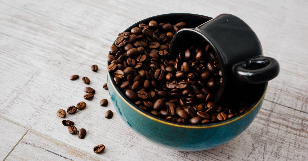 Should a roast be covered in liquid in a slow-cooker? - From above of small ceramic cup placed in bowl full of fresh coffee beans on wooden table in daylight