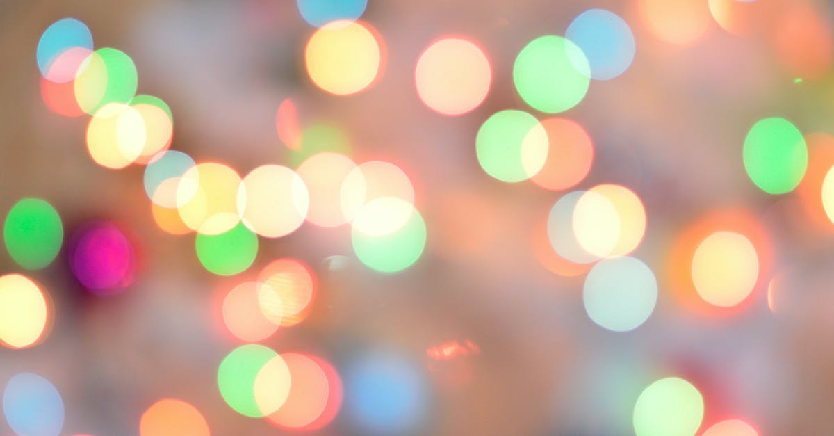 Should ghee be kept out of light? - Defocused Image of Illuminated Christmas Lights