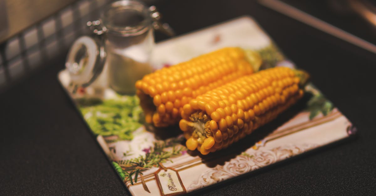 Should I add salt when boiling vegetable? Why? - Boiled corn