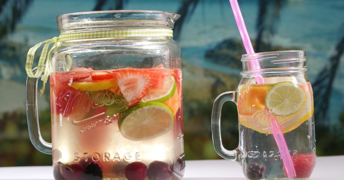 Should I add water to my homemade orange juice? [closed] - Three Clear Glass Jars With Straws