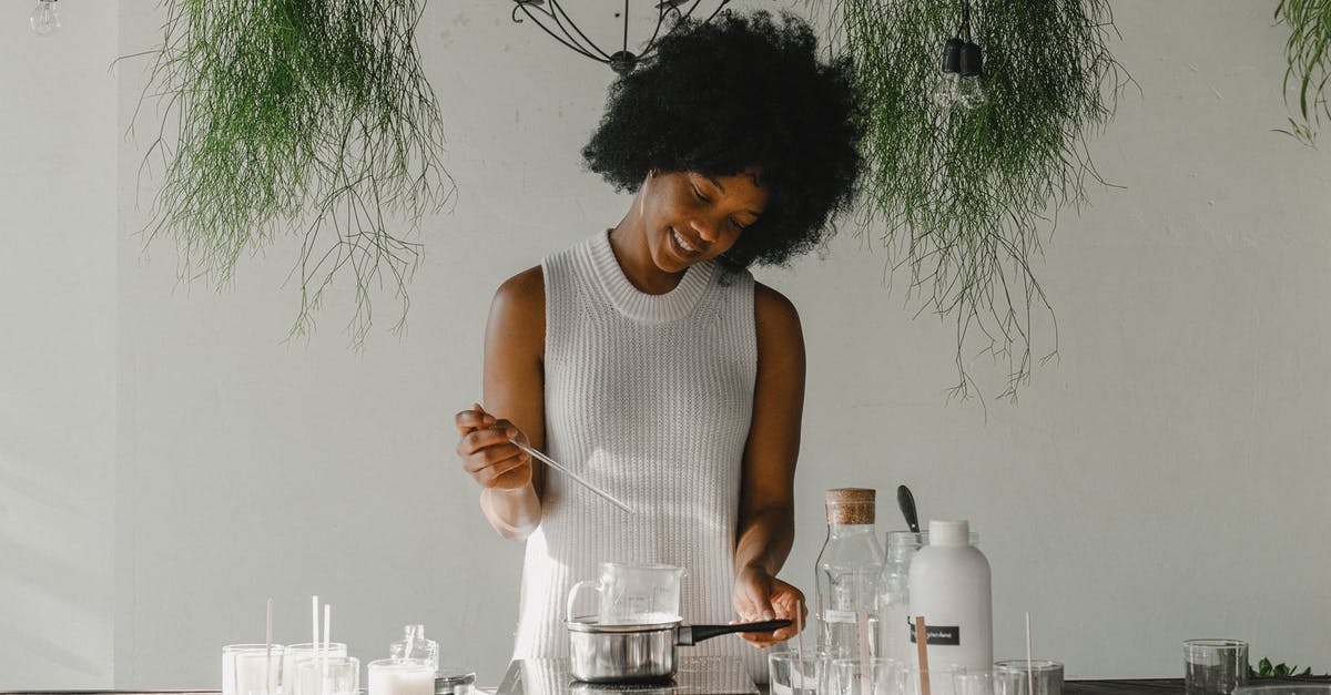 Should I be able to make a tarte tatin in a glass dish? - Smiling woman making candles in workshop Should I be able to make a tarte tatin in a glass dish? - Smiling woman making candles in workshop