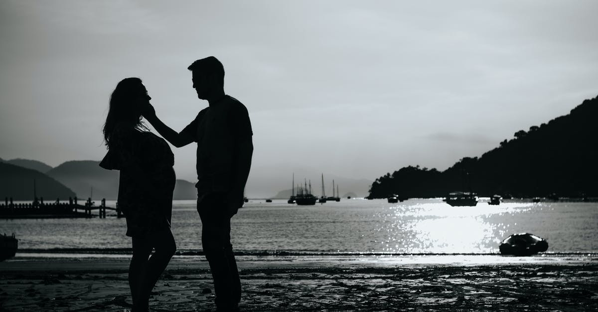 Should I close the vessel while soaking nuts? - Silhouettes of unrecognizable couple on beach