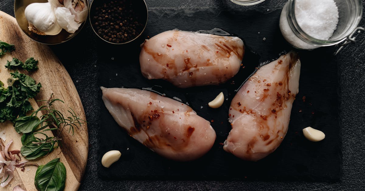 Should marination ingredients increase with more meat? - Marinated Chicken Breast