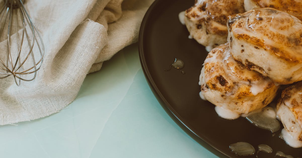 Should you freeze pastry lukewarm? If so, why? - White and Brown Bread on Black Ceramic Plate