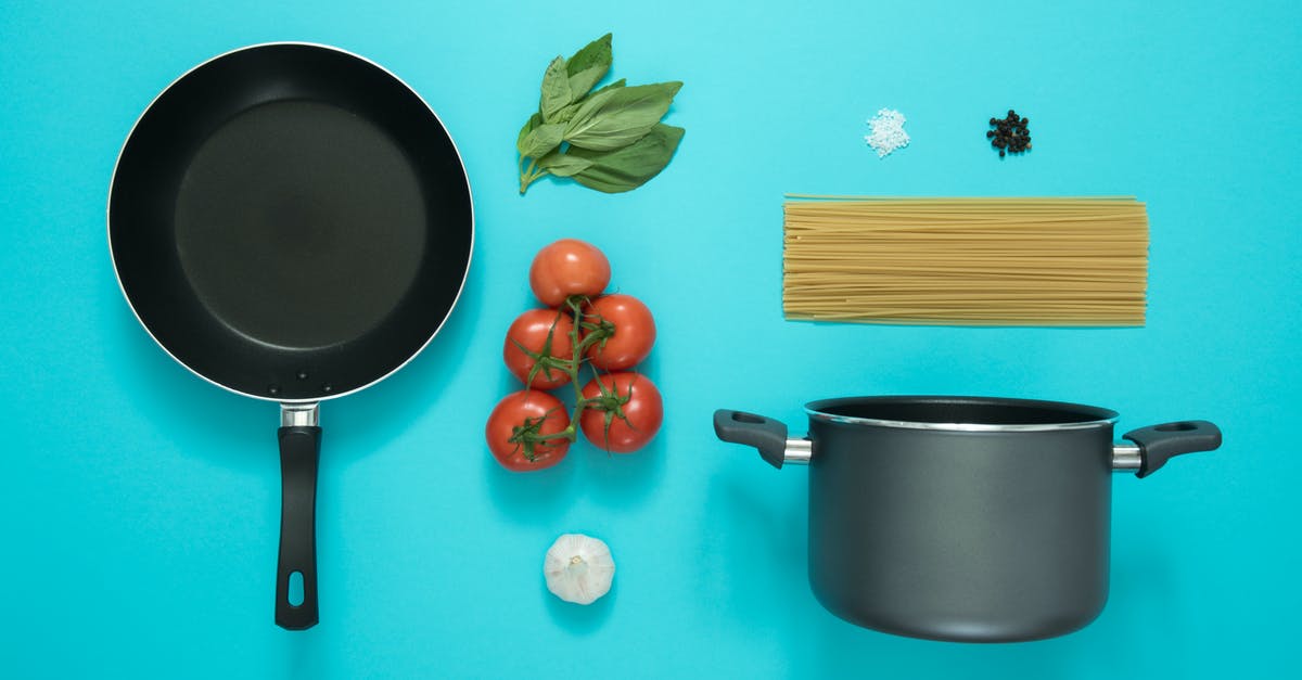 Silicone Utensils and Cookware - Black and Gray Cooking Pot and Frying Pan With Tomatoes