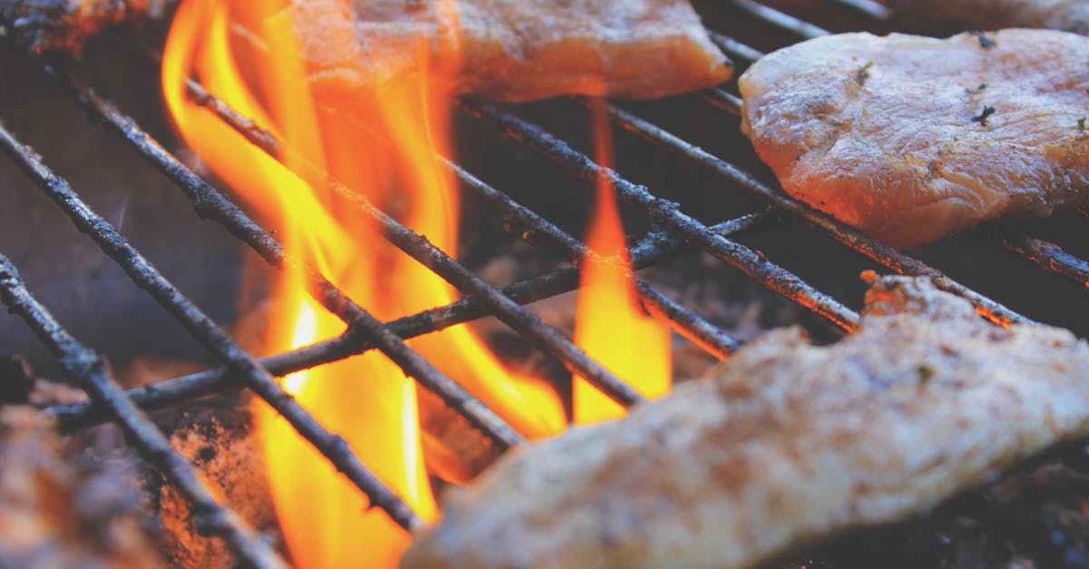 Smoking a blade steak - Grilled Meat