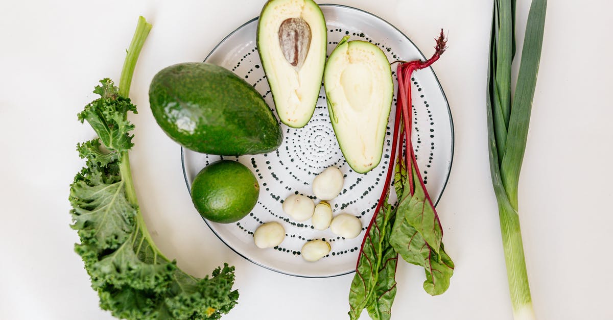 Sodium in canned beans and legumes - Sliced Avocado Fruit on White Ceramic Plate