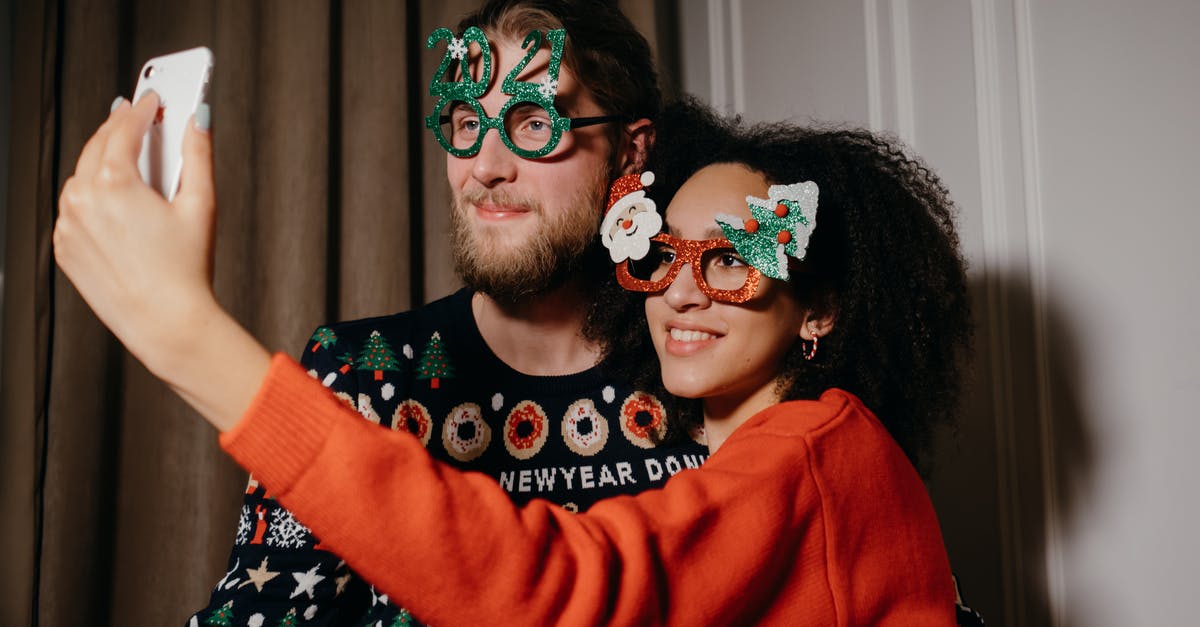 Solid honey in dragon's beard candy? - Couple Taking a Selfie Near the Curtain