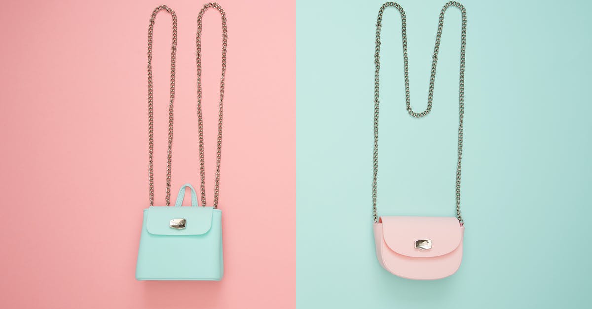 Sous vide without plastic bags? - Photo of Two Teal and Pink Leather Crossbody Bags