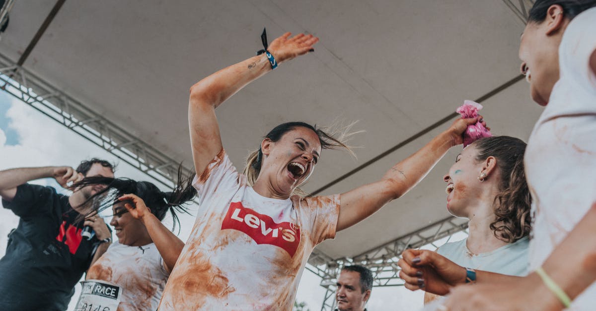 Sous-vide - What does circulation accomplish? - Woman in White Crew Neck T-shirt Raising Her Hands