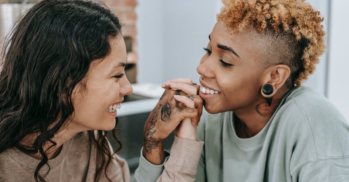 Steelhead Salmon's Mercury content - Loving lesbian couple admiring each other