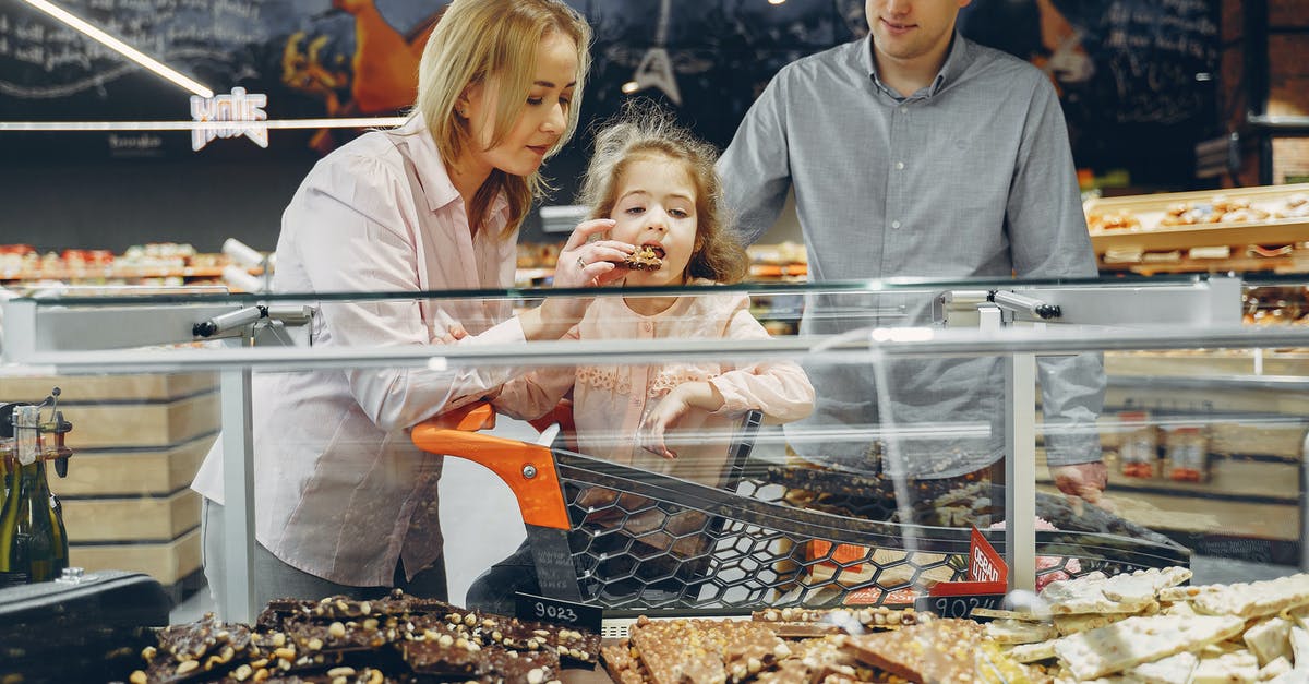 Stock tastes bony - Little Girl Eating Brownies